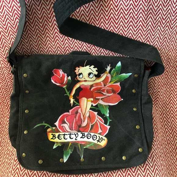 betty boop messenger bag